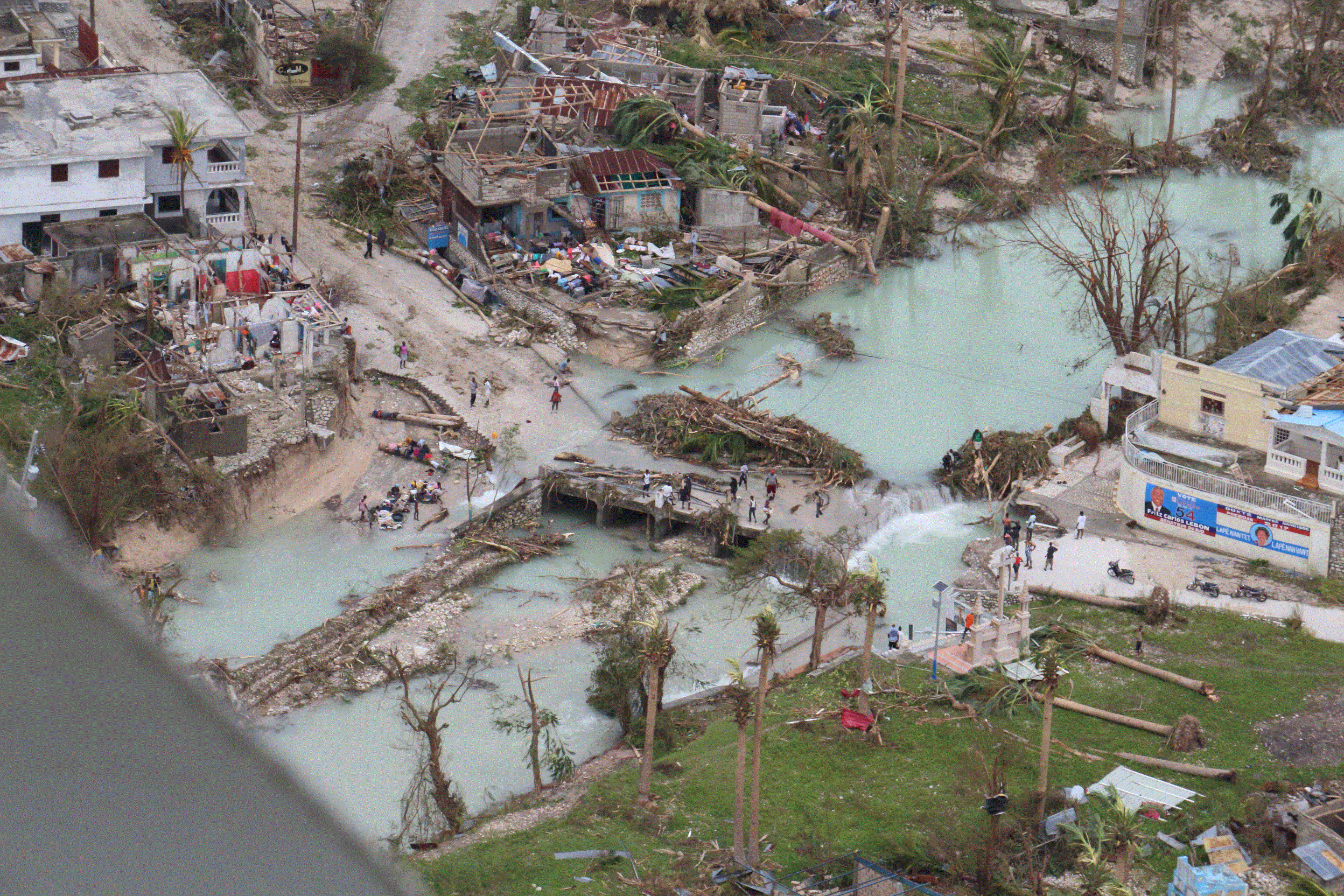 Damage assessment begins in Hurricane Matthew’s wake
