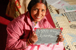 Adult Literacy Classes meet immediate needs, bring joy in Jesus and provide hope for a brighter future! (Caption, photo courtesy of Mission India via Facebook)