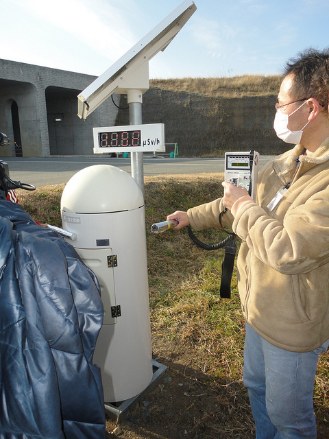An inspection of the Fukushima area in 2012 (Photo courtesy of Global 2000 via Flickr)