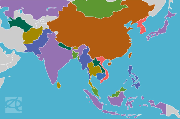 Asia Map 600px 