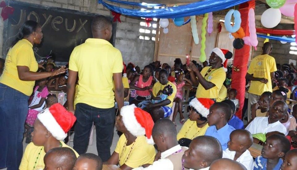 Haiti ministry holds Christmas Day party
