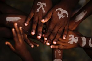africa, hands, family