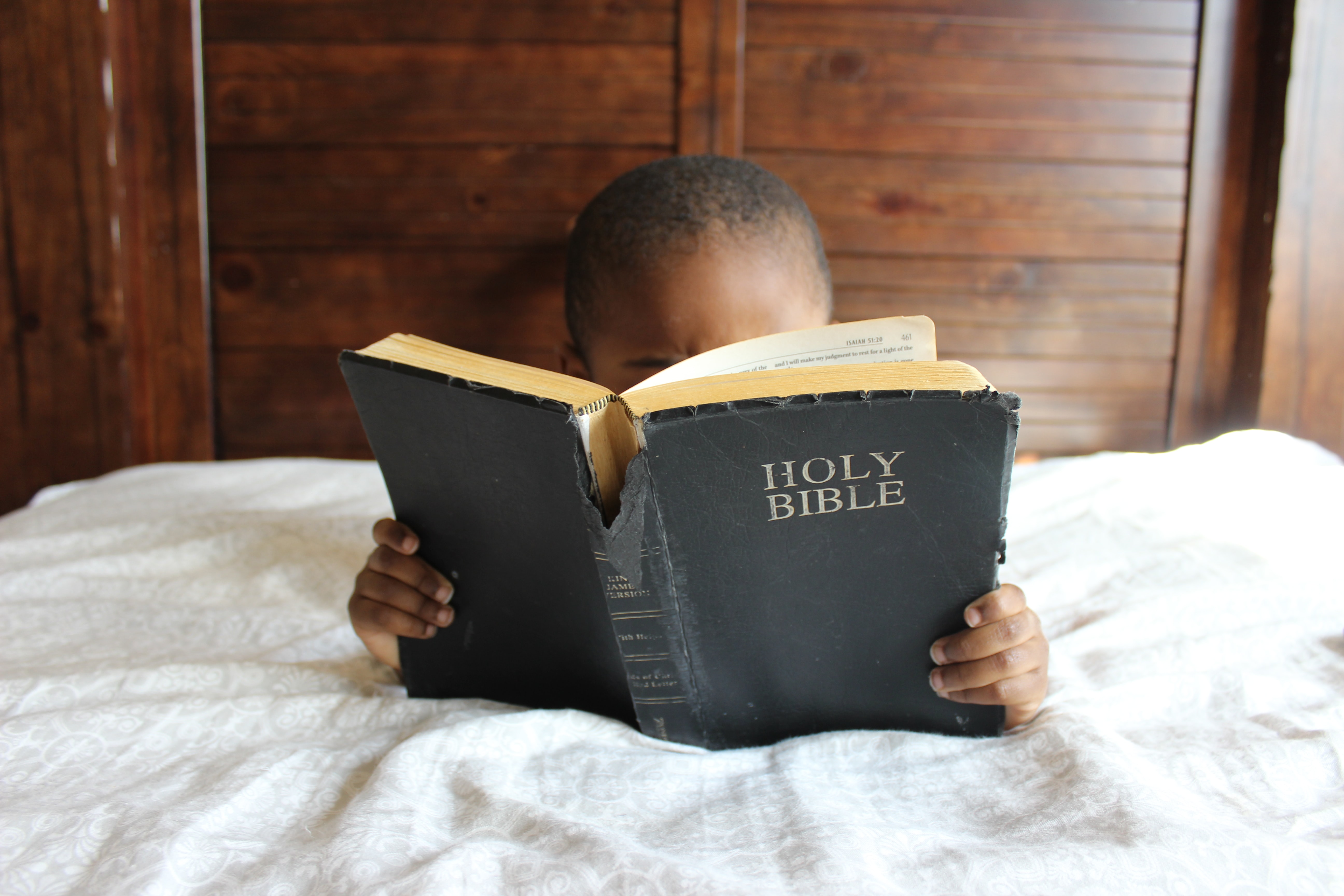 boy and Bible