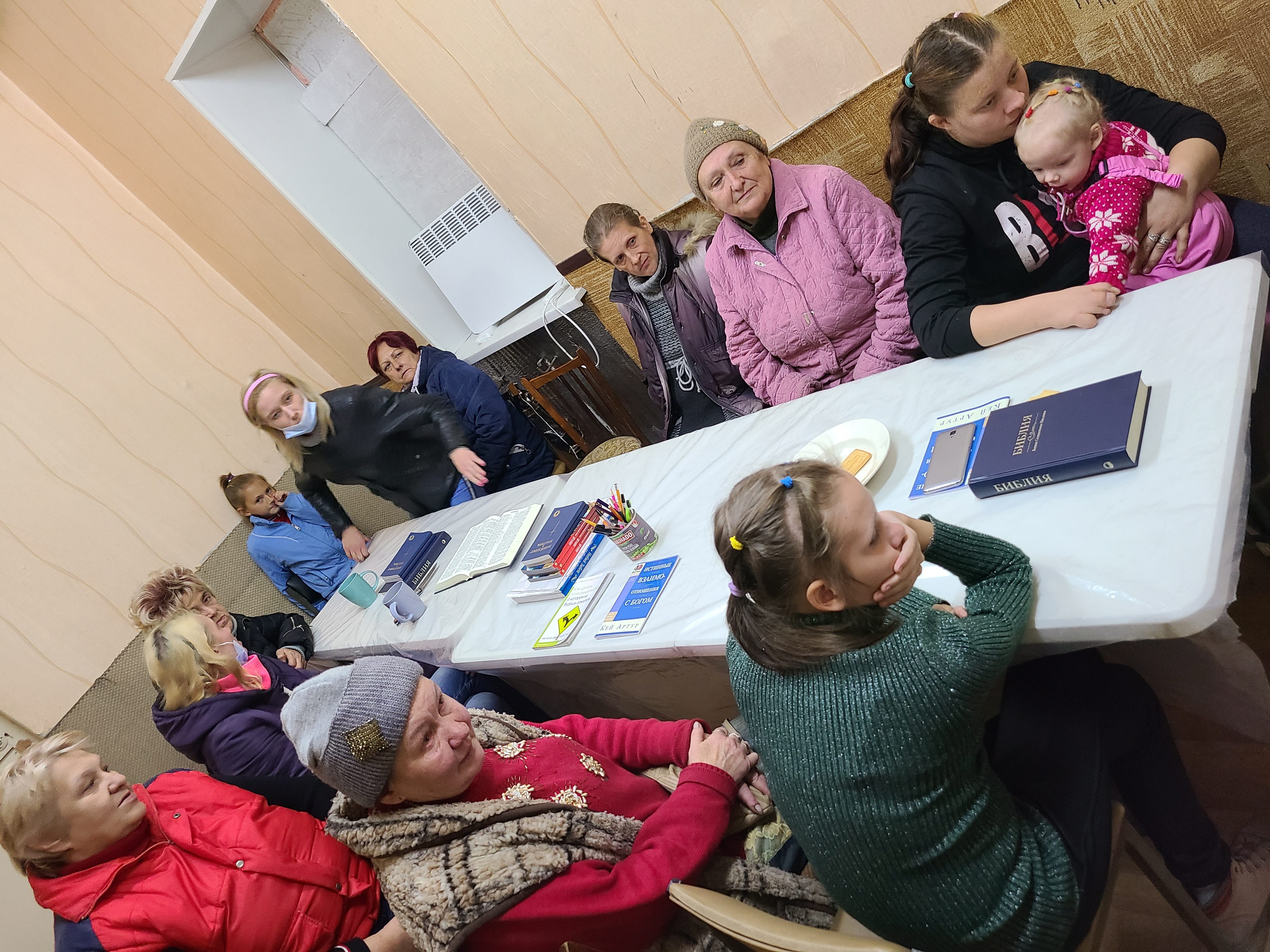 Churches grow in Ukraine war zone