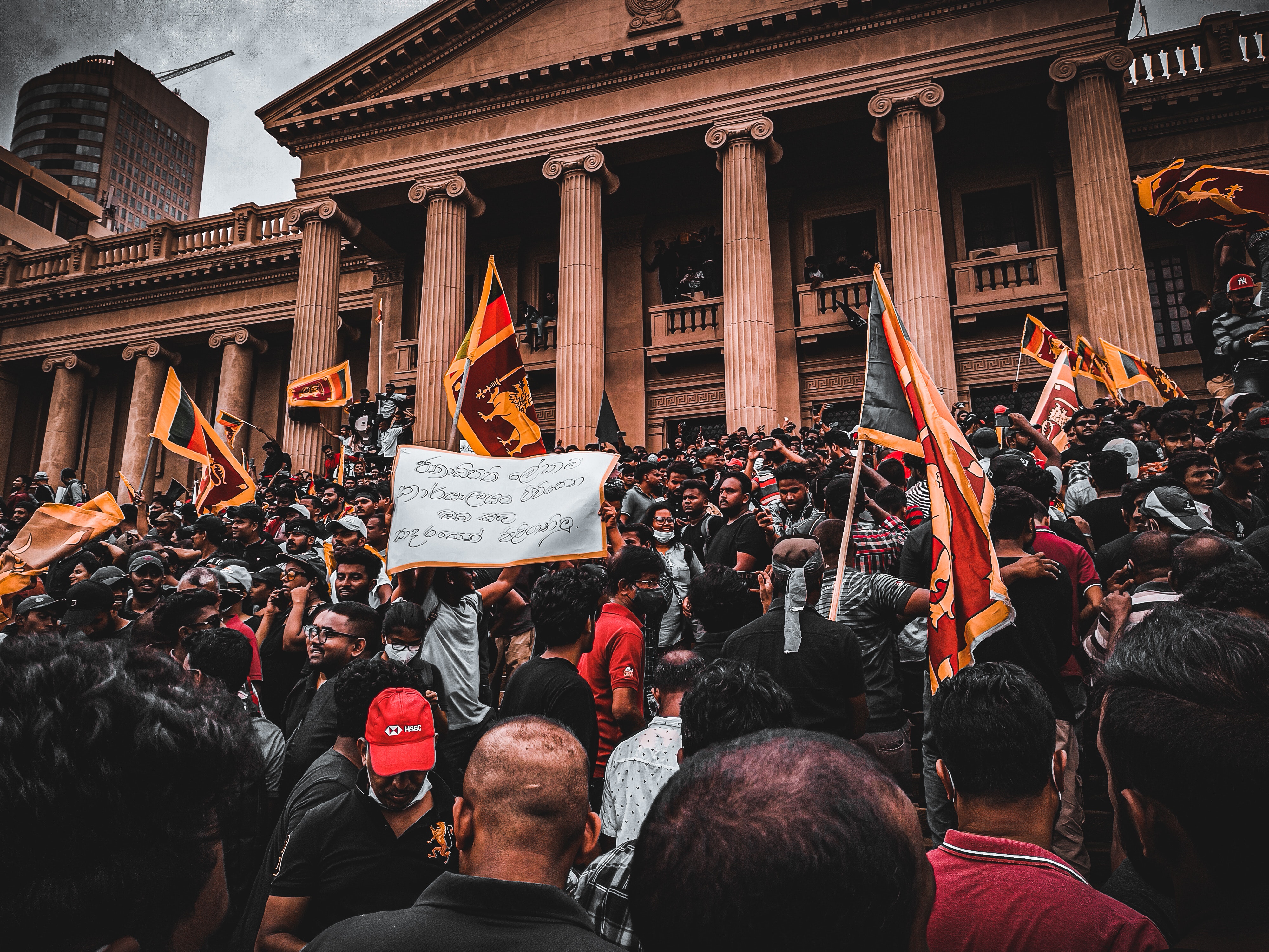 Sri Lanka limits protests