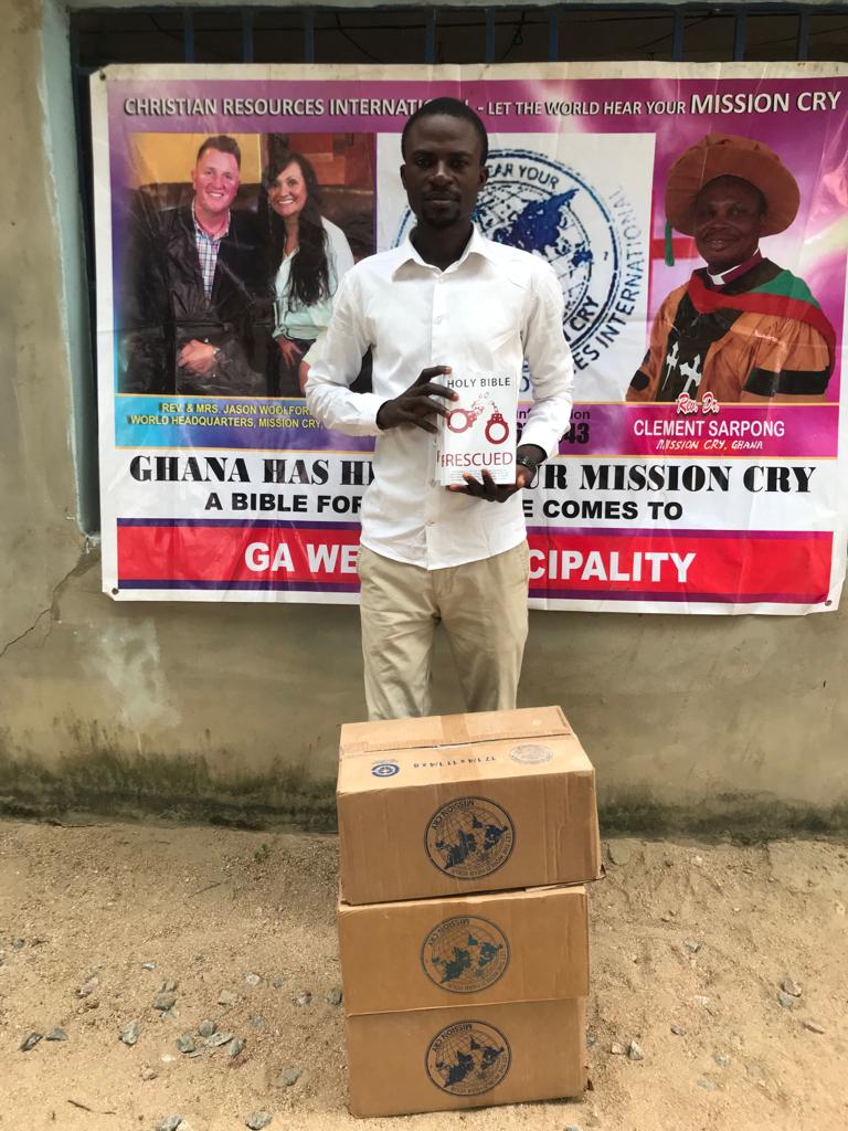 Christians in Ghana are hungry for copies of God’s Word