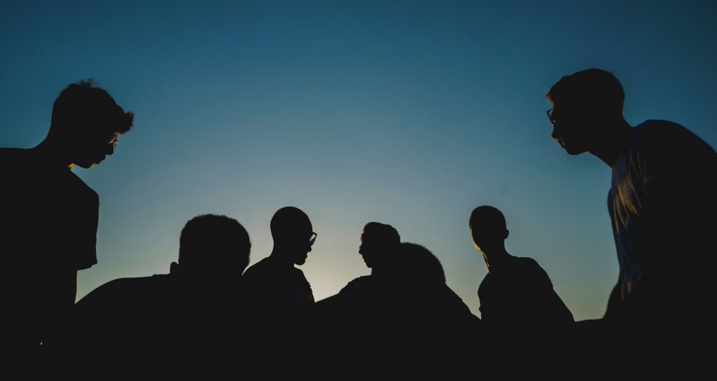 stock, Unsplash, silhouette, men, sunrise