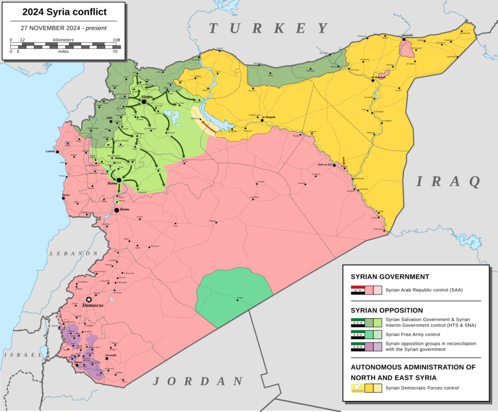 Syria, December 2024, war