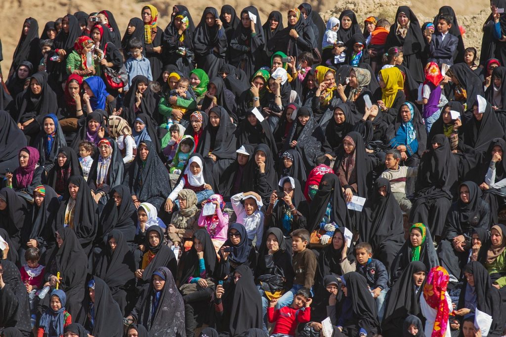 Iranian Women wear Hijabs