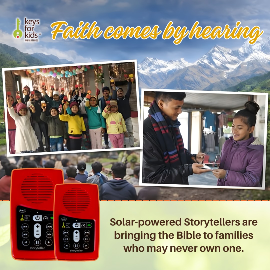 Believers like you fuel Storytellers ministry in Nepal