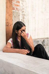 woman, Mexico, crying, tears, sad